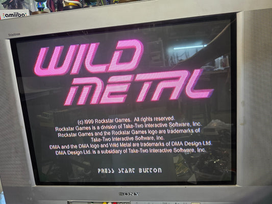 Wild Metal (Sega Dreamcast, 2000) Game and Case - Tested and Working