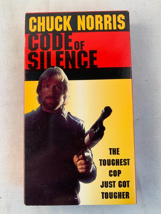 Chuck Norris - Braddock (VHS bundle) Code of Silence
