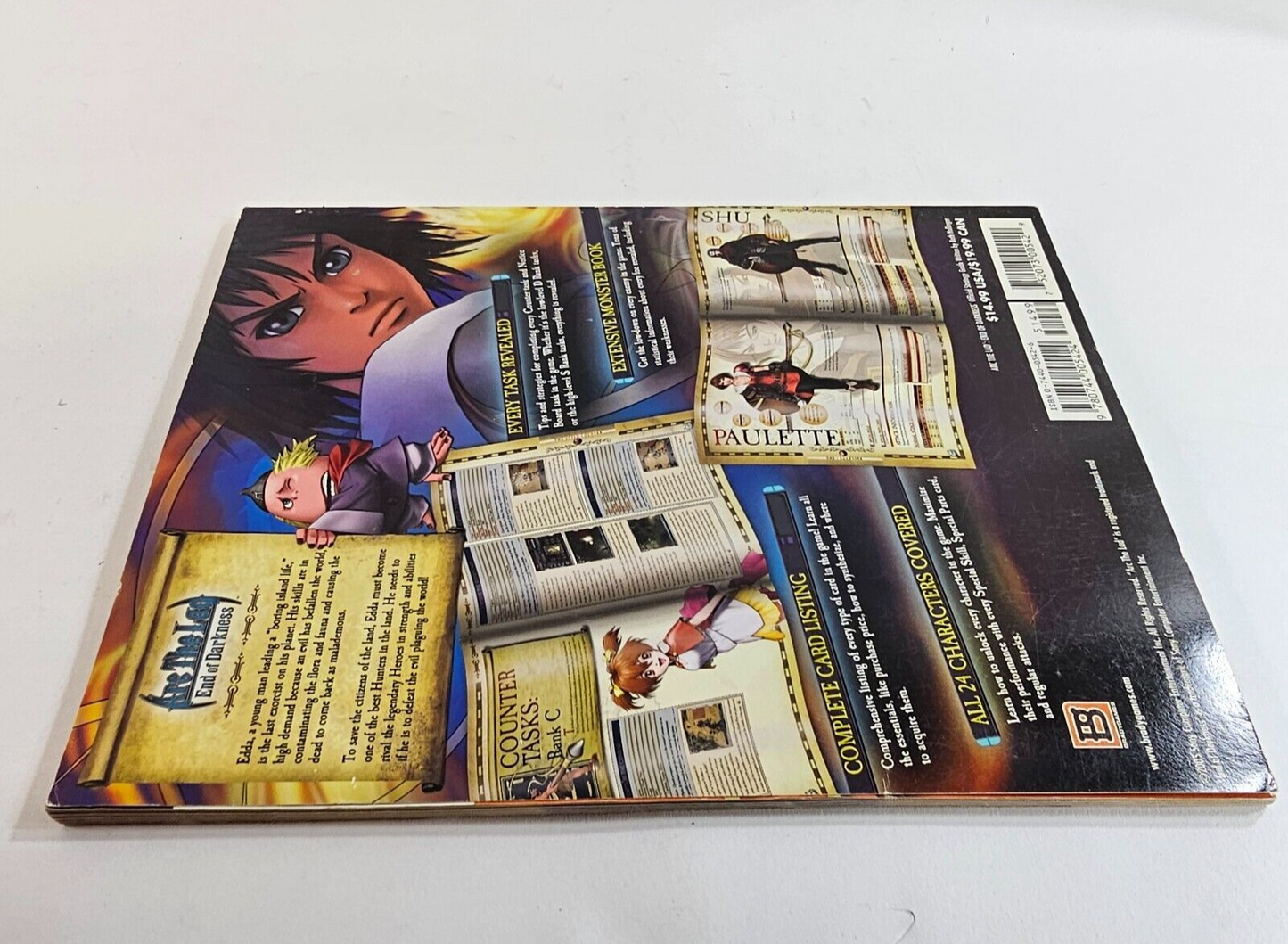 Brady Games 2005 Arc The Lad: End Of Darkness Strategy Guide