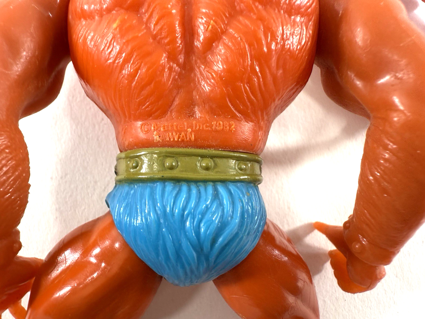 Mattel 1982 He-Man Masters of the Universe 6" Beast Man Figure with Harness