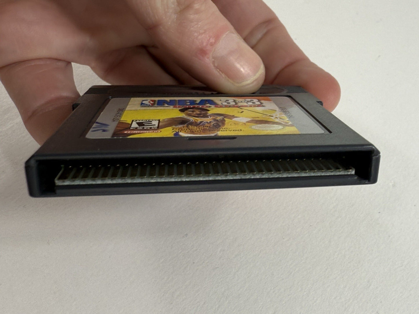 NBA 3 on 3 featuring Kobe Bryant (Nintendo GameBoy Color, 1999) Game Cartridge