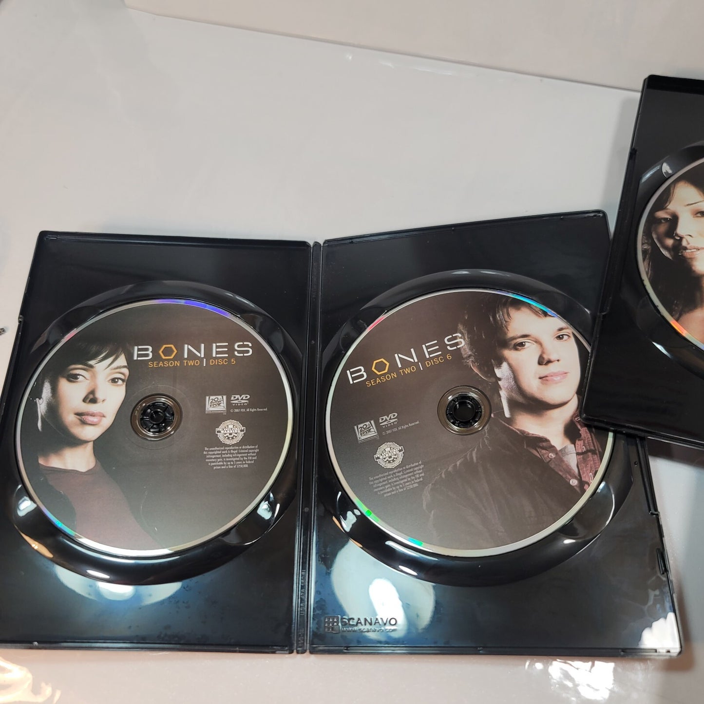 BONES Seasons 1 &2 Complete box sets 10 DVDs