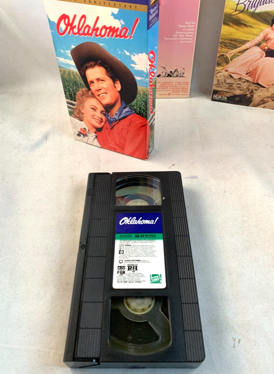 Brigadoon (VHS Musicals Bundle) Oklahoma/ The Pajama Game - Tested