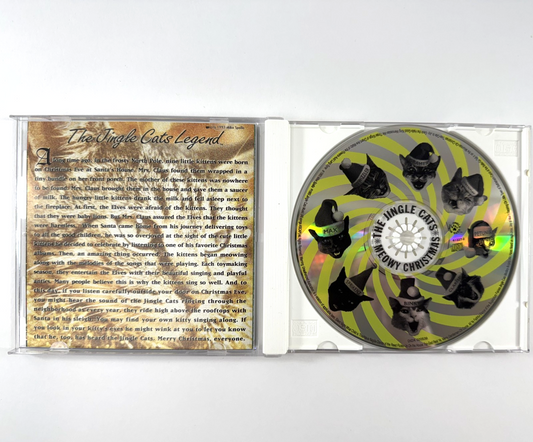 Meowy Christmas by The Jingle Cats (CD, 1993) Tested and Working