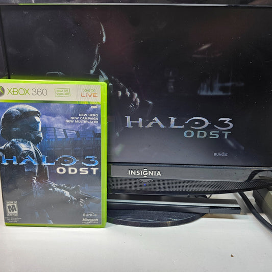 Halo 3: ODST (Microsoft Xbox 360, 2009) Game Discs Case Manual Insert - Tested