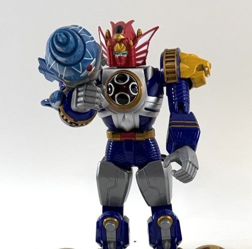 Bandai 2003 Power Rangers Ninja Storm 10" Lightning Megazord with Accessories
