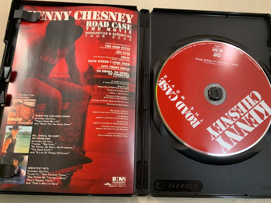Kenny Chesney: Road Case The Movie (DVD, 2004) Margaritas & Senoritas Tour 2003