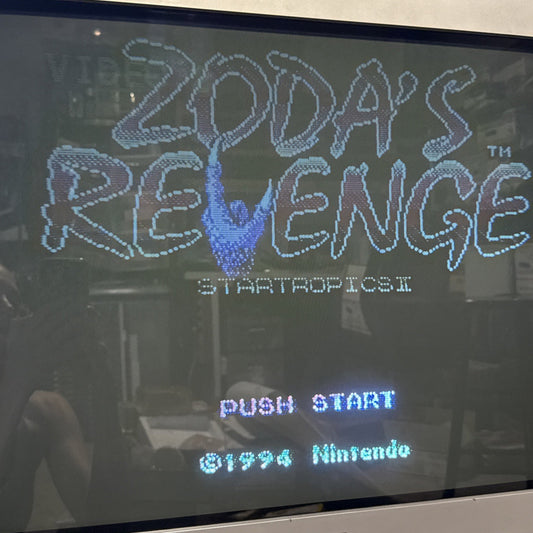 Zoda's Revenge: Star Tropics II (Nintendo Entertainment System, 1994) Game Cart