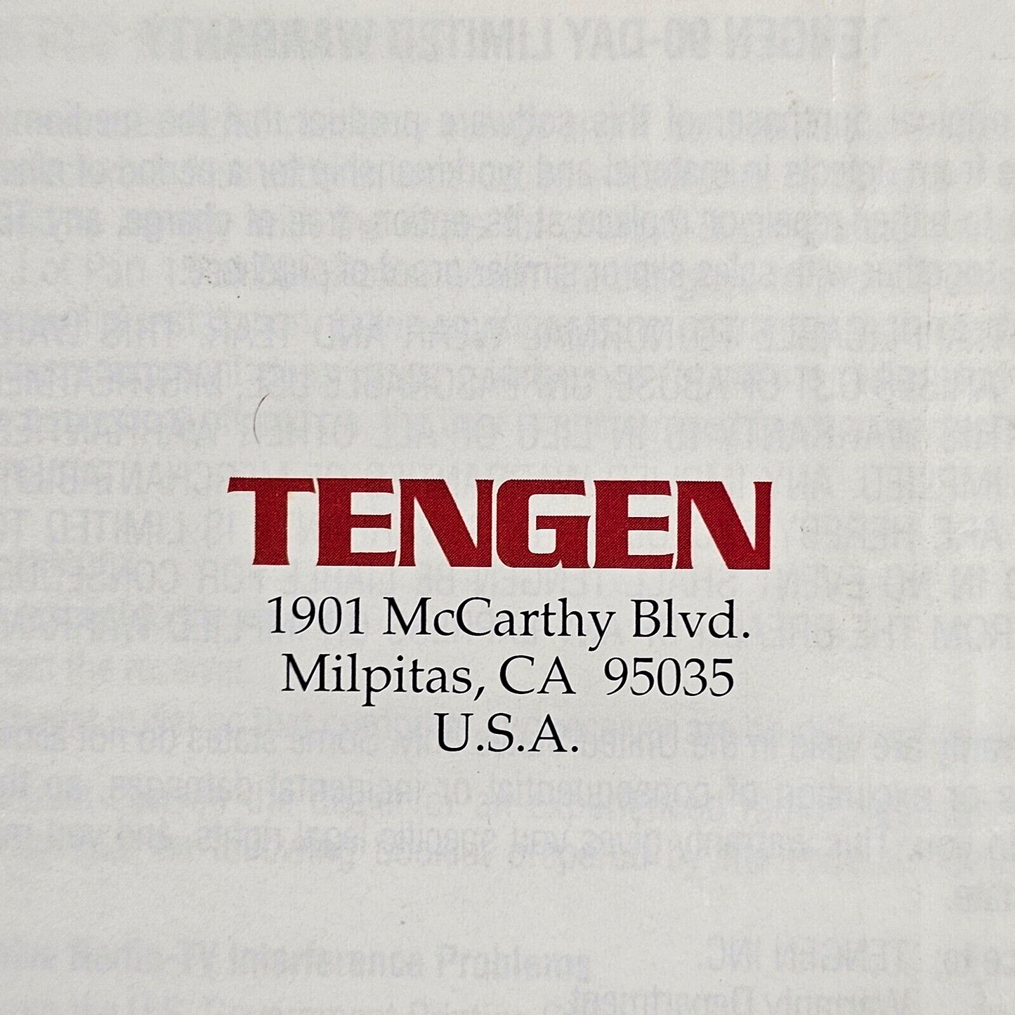 PAC-MAN (Nintendo Entertainment System, 1990) Gold Instruction Booklet Only