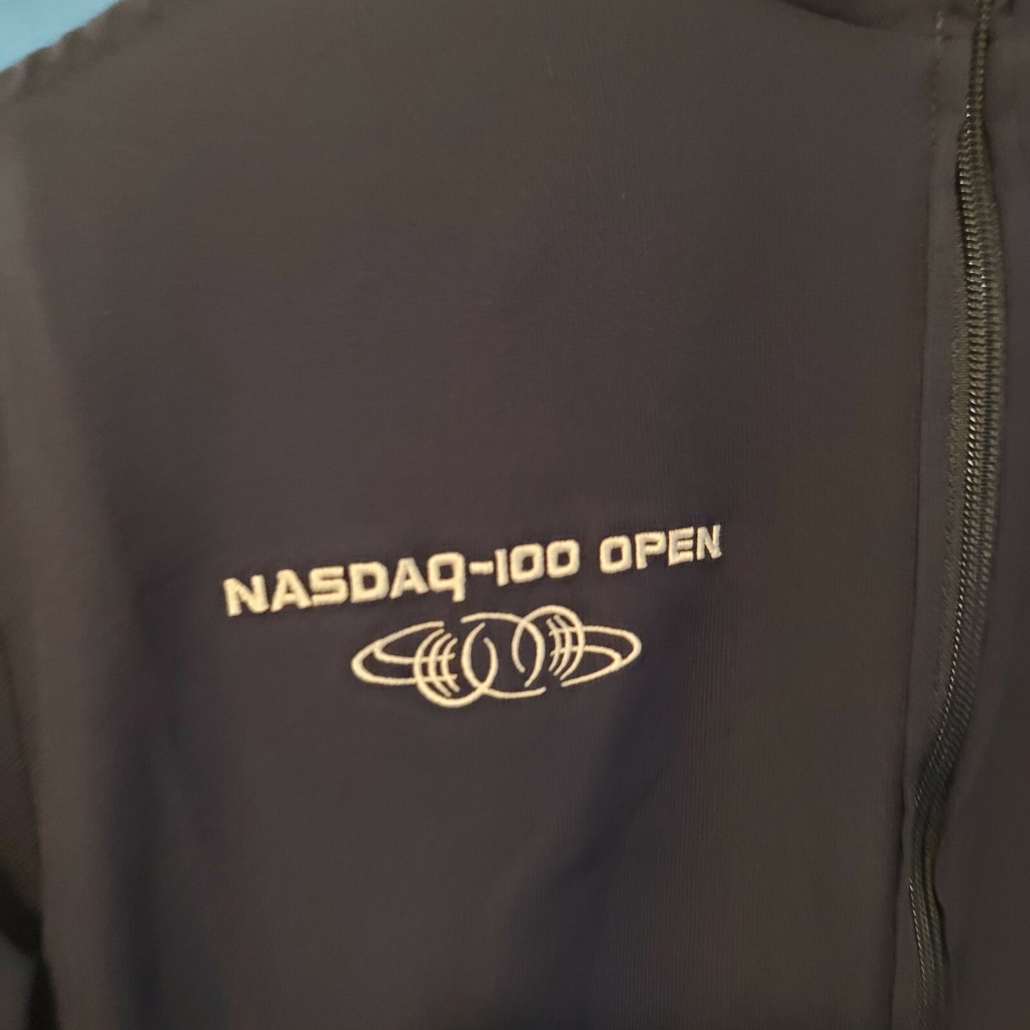 Fila Jacket Vintage Promotional NASDAQ 100 Open Blue 2002 Classic Adult Small