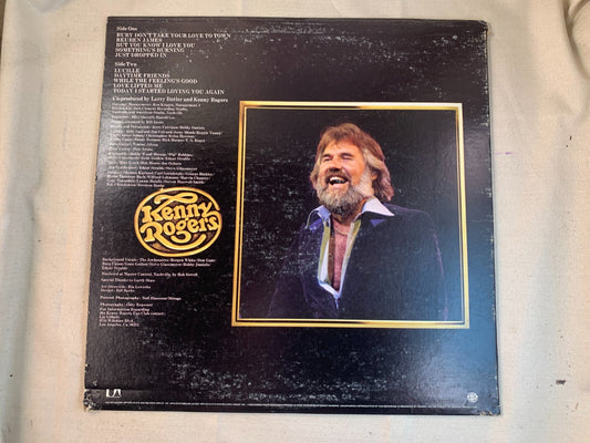 Kenny Rogers ten years of gold vinyl record lp album original 1977