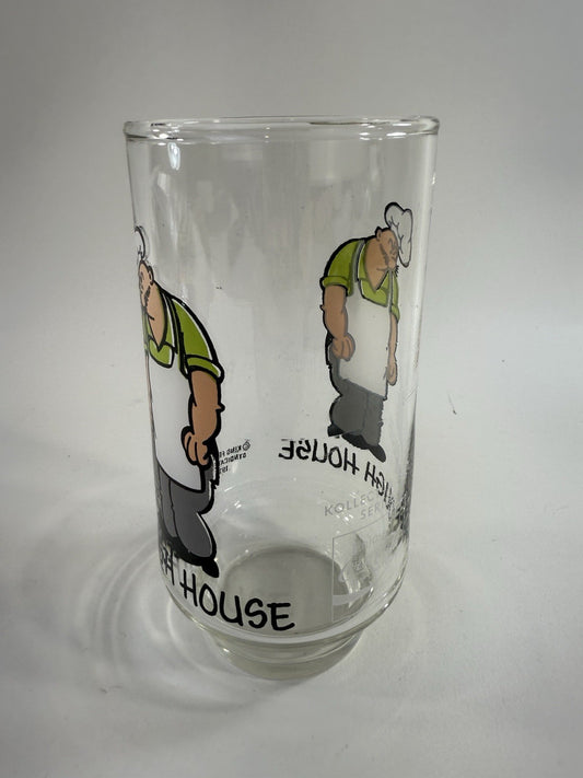 Vintage 1975 Rough House Coca-Cola Kollect-A-Set Series 6” Drinking Glass