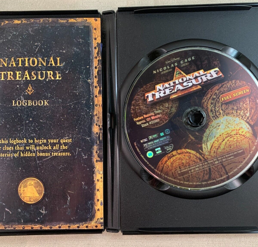 National Treasure (DVD Nicholas Cage bundle) Knowing - Tested and Working