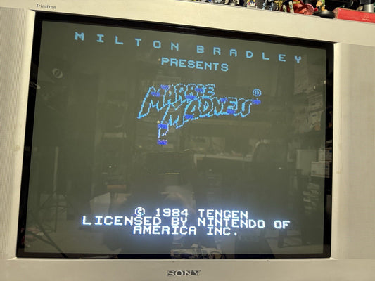 Marble Madness (Nintendo NES, 1989) Game Cartridge - Tested and Working