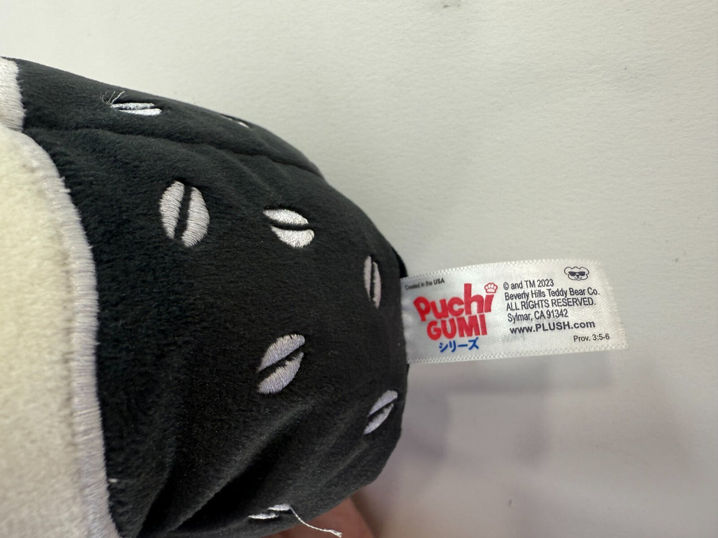 Puchi Gumi 7" Series 1 Midnight Magic Emo Boba Kitty Plush with Tags