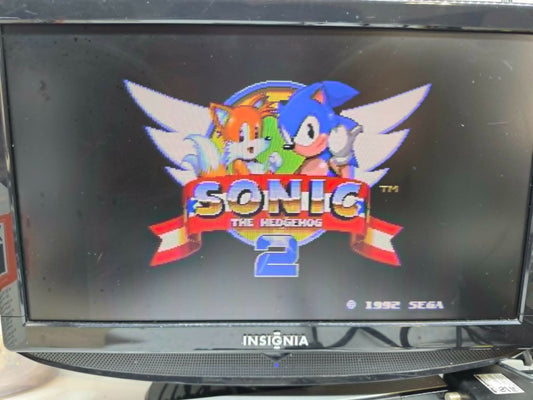 Sonic the Hedgehog 2 (SEGA Genesis, 1992) Game Cartridge - Tested and Working