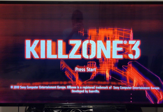 Killzone 3 (PlayStation 3, 2011) Game Case Manual Insert - Tested and Working