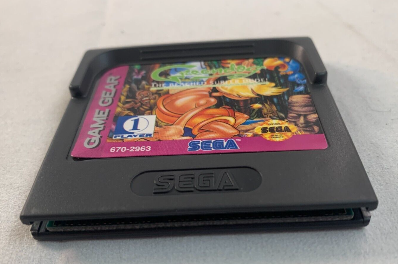 Greendog: The Beached Surfer Dude (Sega Game Gear, 1993) Game Only