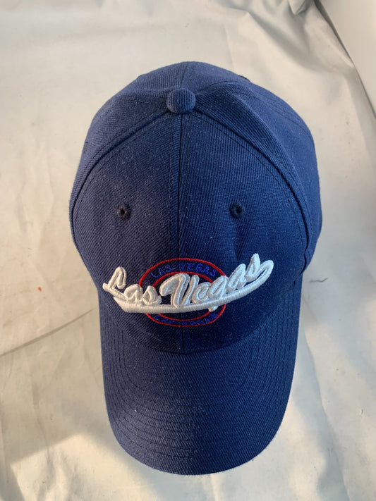 Las Vegas Blue Baseball Cap Hat Adjustable One Size