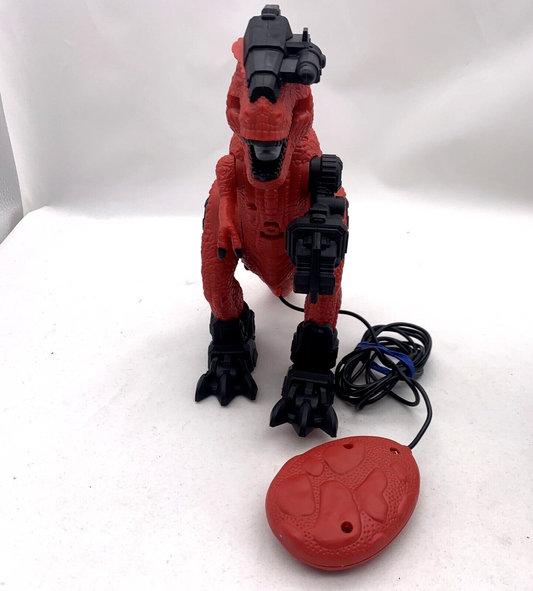 Battery Powered Walking 2 Dinosaurs T-Rex Remote Control Toys Sound