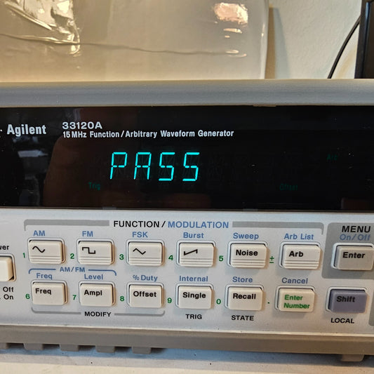 Agilent 33120A 15 MHz Function Arbitrary Waveform Generator - Verified Accurate