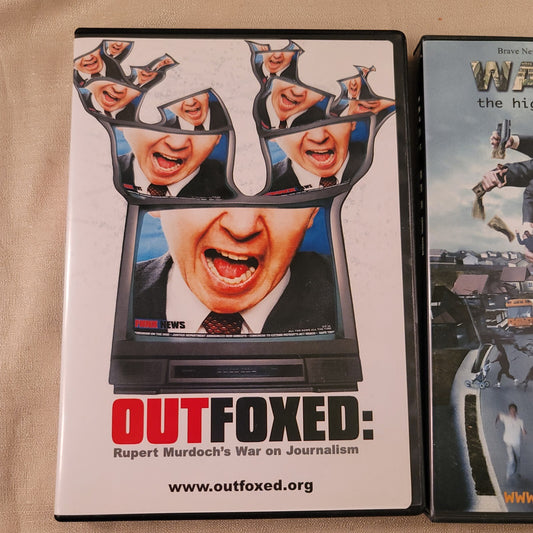 Outfoxed: Rupert Murdoch's War on Journalism (DVD bundle) Walmart: The High ...