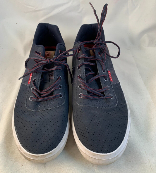 Levi's Performance Men's Beaumont Navy/Burgundy Comfort Insole Sneaker Shoes