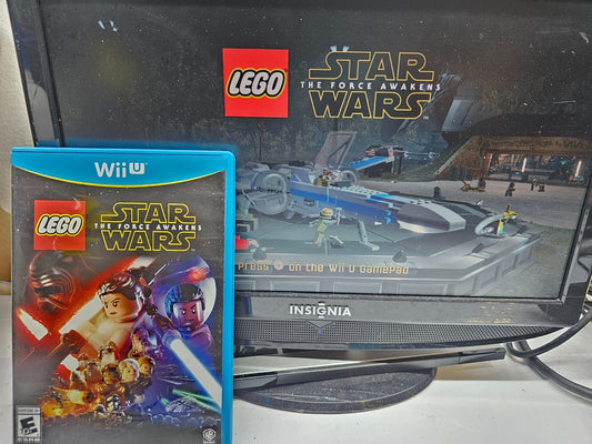 LEGO Star Wars: The Force Awakens ( Wii U, 2016) Game Case Manual - Tested