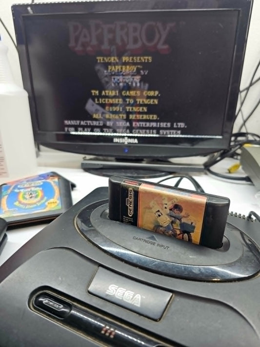 Paperboy (Sega Genesis, 1991) Game Cartridge - Tested and Working