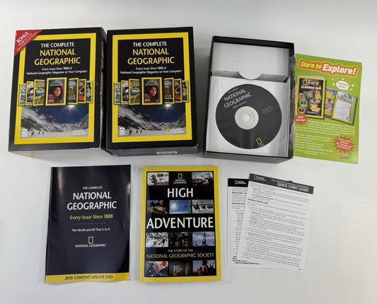 The Complete National Geographic: Every Issue Since 1988 (Win/Mac PC, 2010)