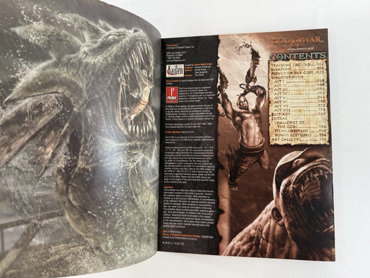 God of War : Prima Official Game Guide with DVD (2005, Prima)