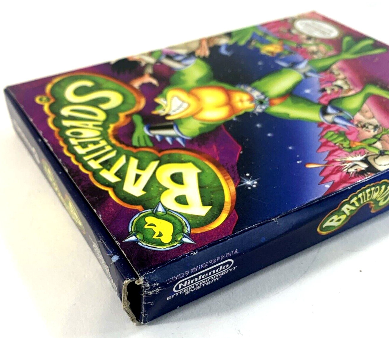 Battletoads (Nintendo NES, 1991) Game Box Manual Poster Foam -Tested and Working