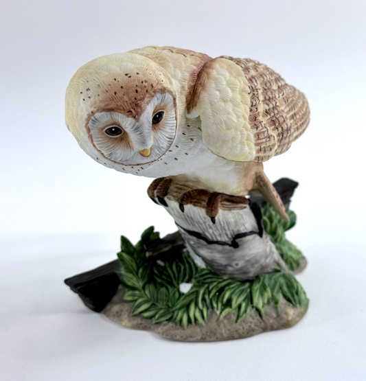 Lenox 1993 Fine Porcelain American Barn Owl Figurine - Read Description