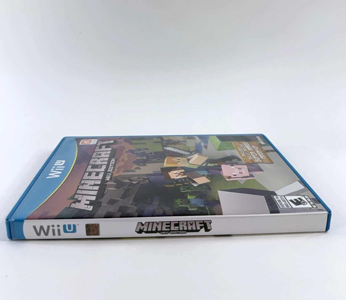 Minecraft: Wii U Edition (Wii U, 2015) Game Case Manual - Tested