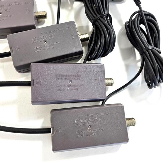 Nintendo Entertainment System RF Switch NES-003 (Bundle of 5) - Tested