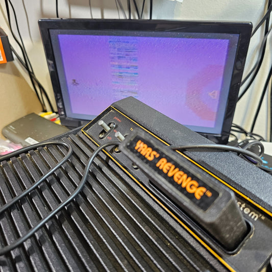 Yars' Revenge (Atari 2600, 1981) Authentic Game Cartridge - Tested