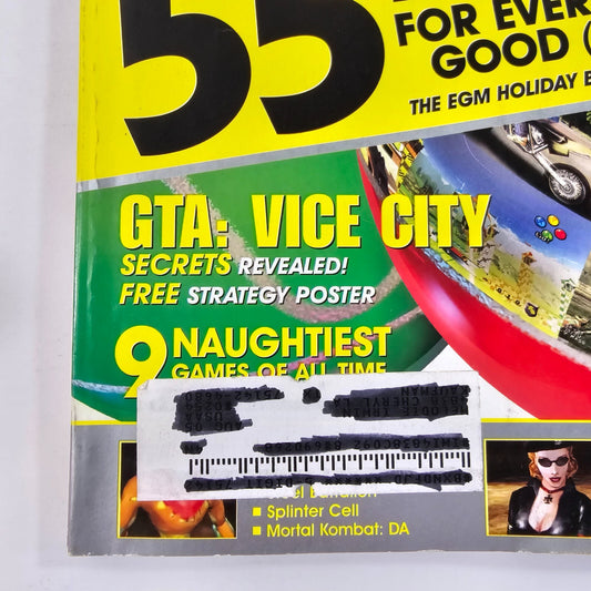 Electronic Gaming Monthly Magazine Jan. 2003 Issue 162: 55 Best Games Feature