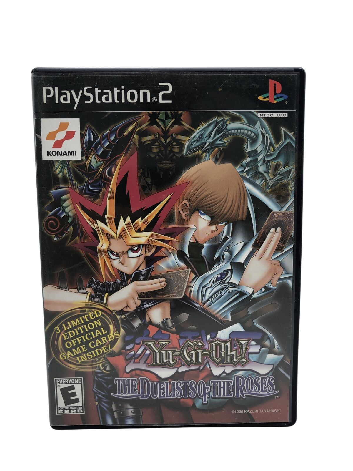 Yu-Gi-Oh! The Duelists of the Roses (PlayStation 2, 2003) Game Case Manual