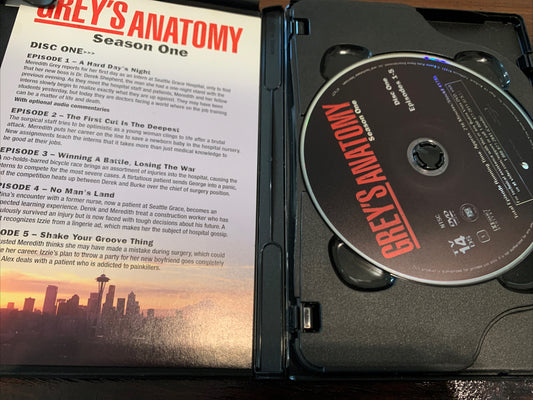 Greys Anatomy - Season 1 (DVD, 2006, 2-Disc Set)