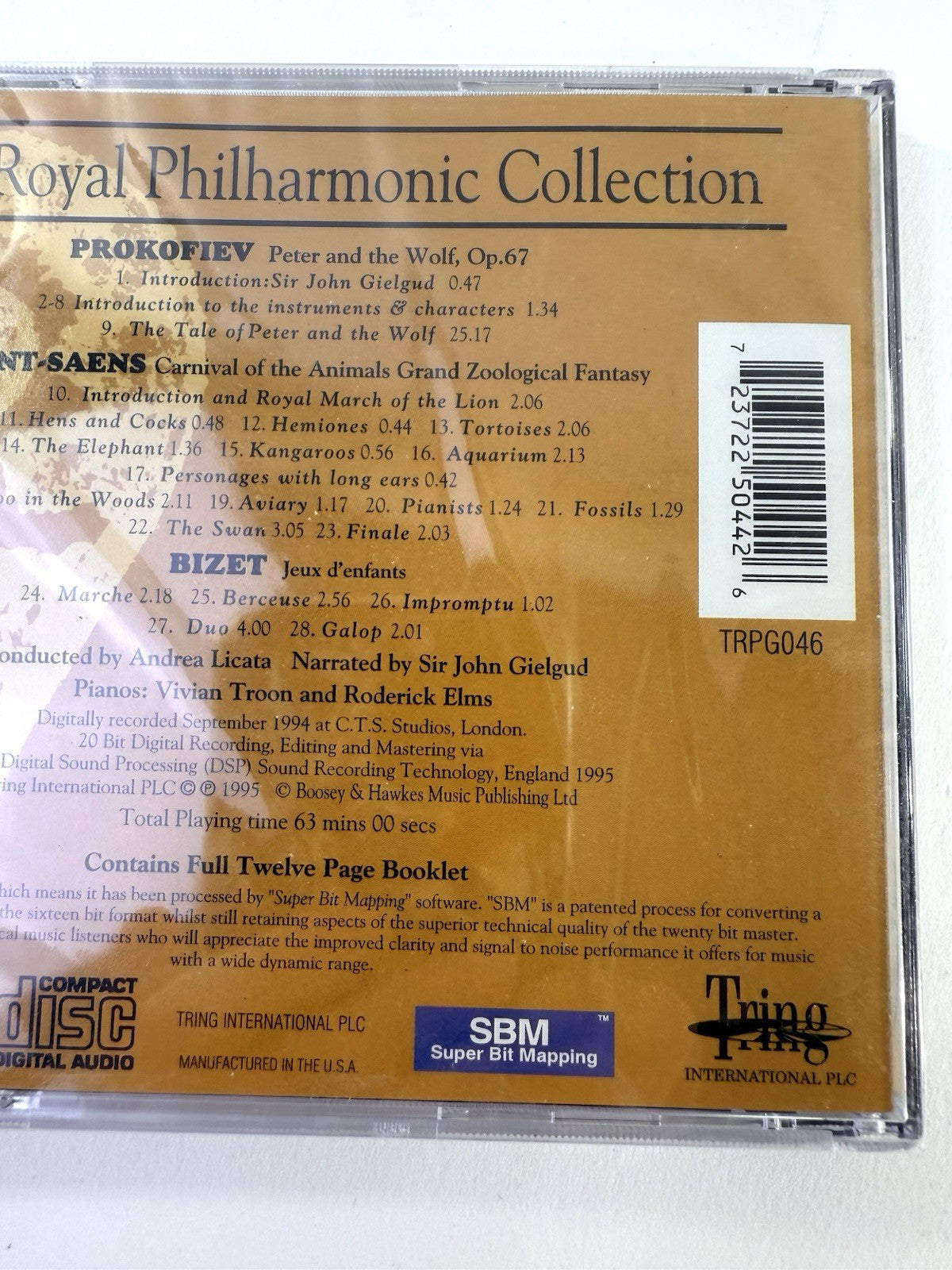 The Royal Philharmonic Collection: Peter & the Wolf/Bizet (CD Remaster, '95) New