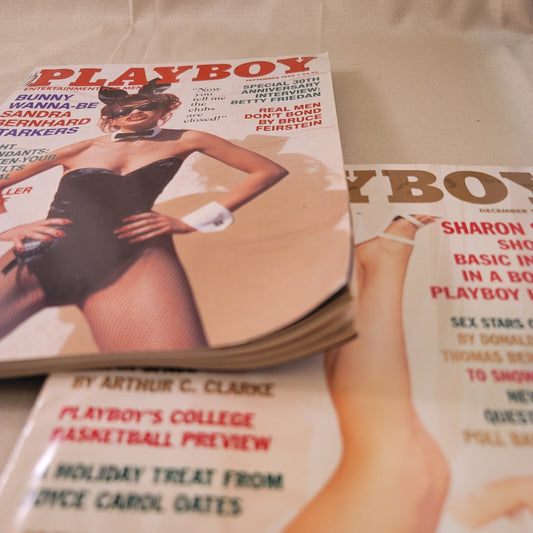 Playboy 1992 Set of 7 magazines - all with Centerfolds