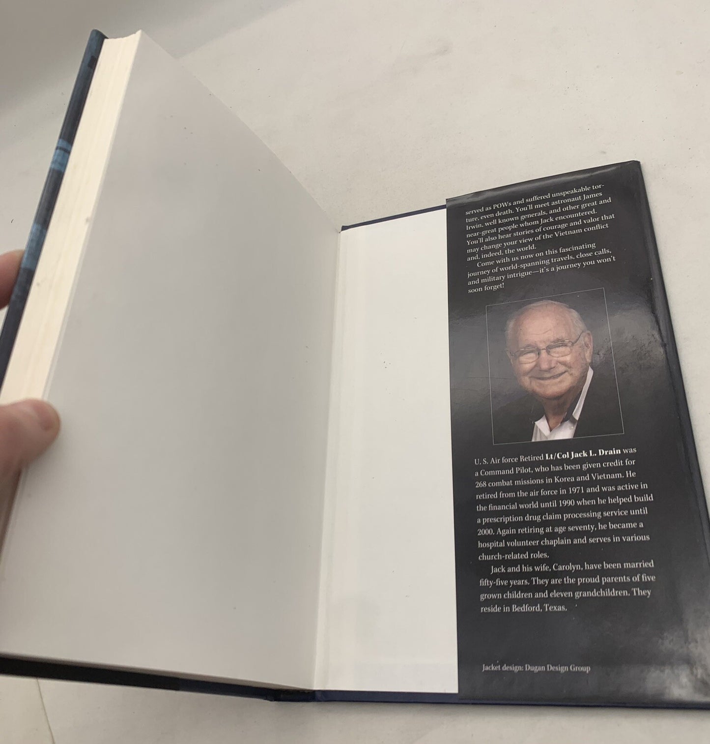 Life On A Short Fuse By Lt. Colonel Jack L. Drain 1st Edition Hardcover, Signed