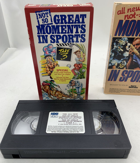 Not So Great Moments in Sports (VHS Bundle) Not So Great Moments - Take 3