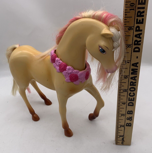 Barbie Shower & Show 10" Tawny Horse with Nodding Head - No Accessories