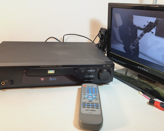 SonicBlue Go Video DVP750 DVD Video CD MP3 Player With Remote