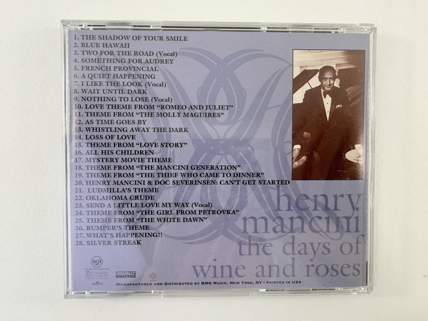 The Days of Wine and Roses by Henry Mancini (CD, Sep-1995, 3 Disc Set, RCA)