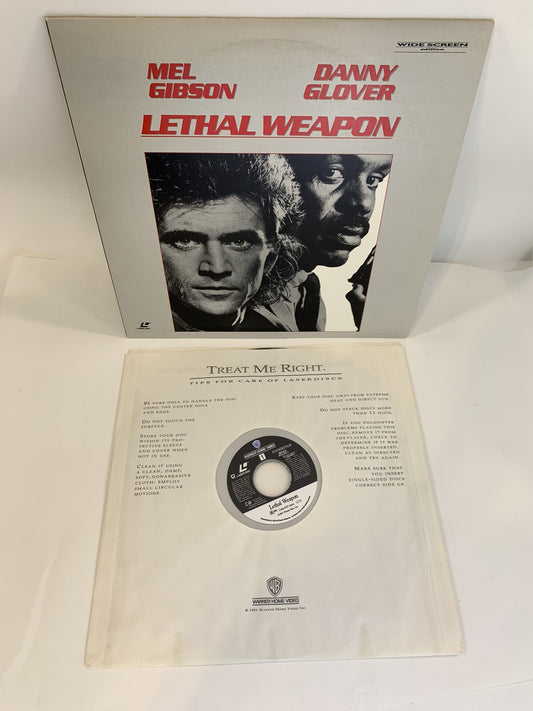 Lethal Weapon (Laserdisc Film Bundle) Lethal Weapon 2/3 - Tested
