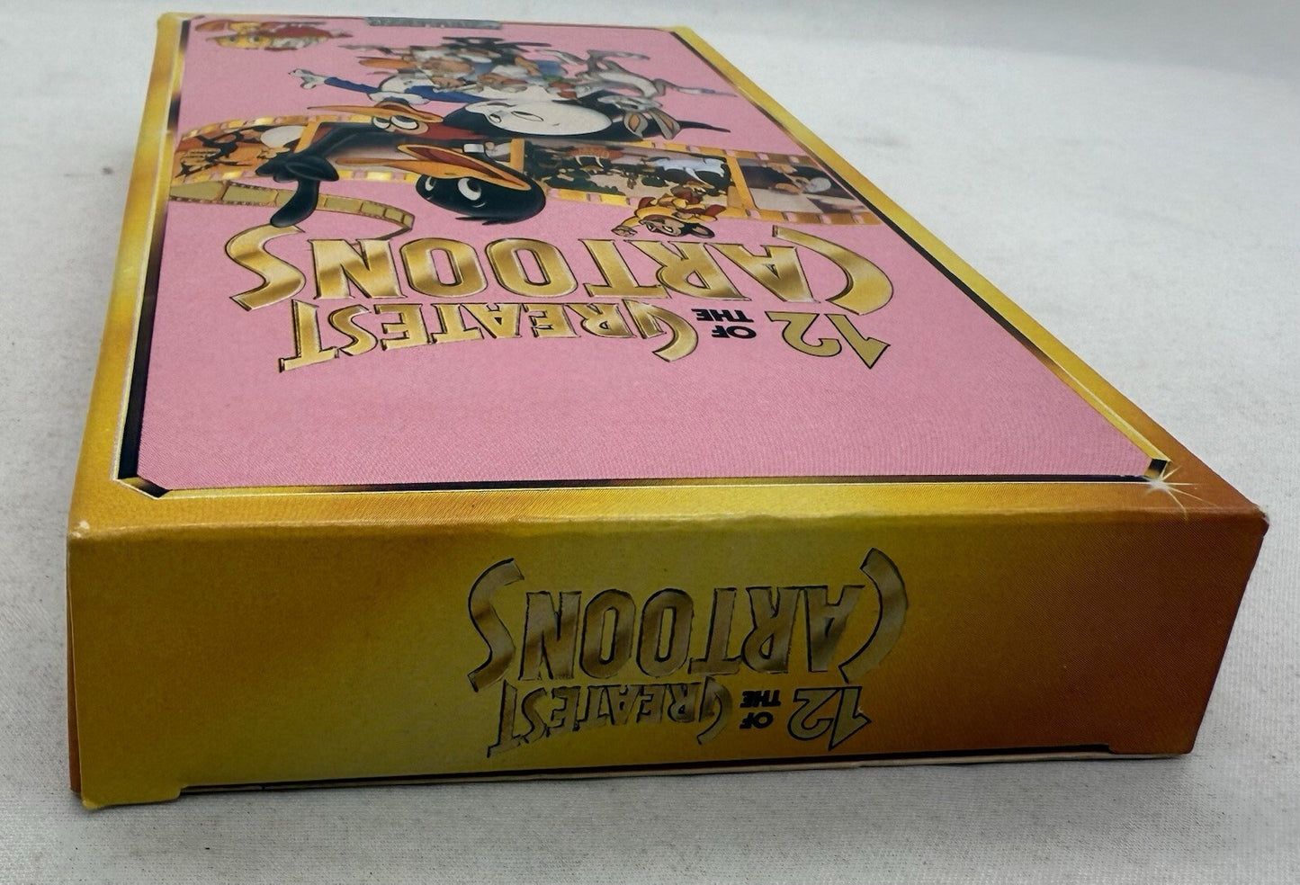 12 of the Greatest Cartoons (VHS, 1990) Tested and Working