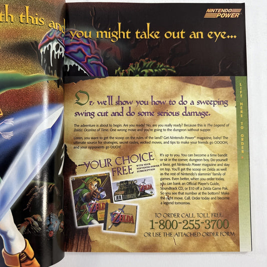 Nintendo Power Magazine Vol 117 Feb 1999 with Rampage 2 Poster and Inserts