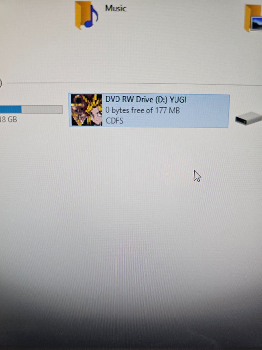 Yu-Gi-Oh! McDonald's Mighty Kids Meal Yami Yugi Music To Duel By CD (No Cards)